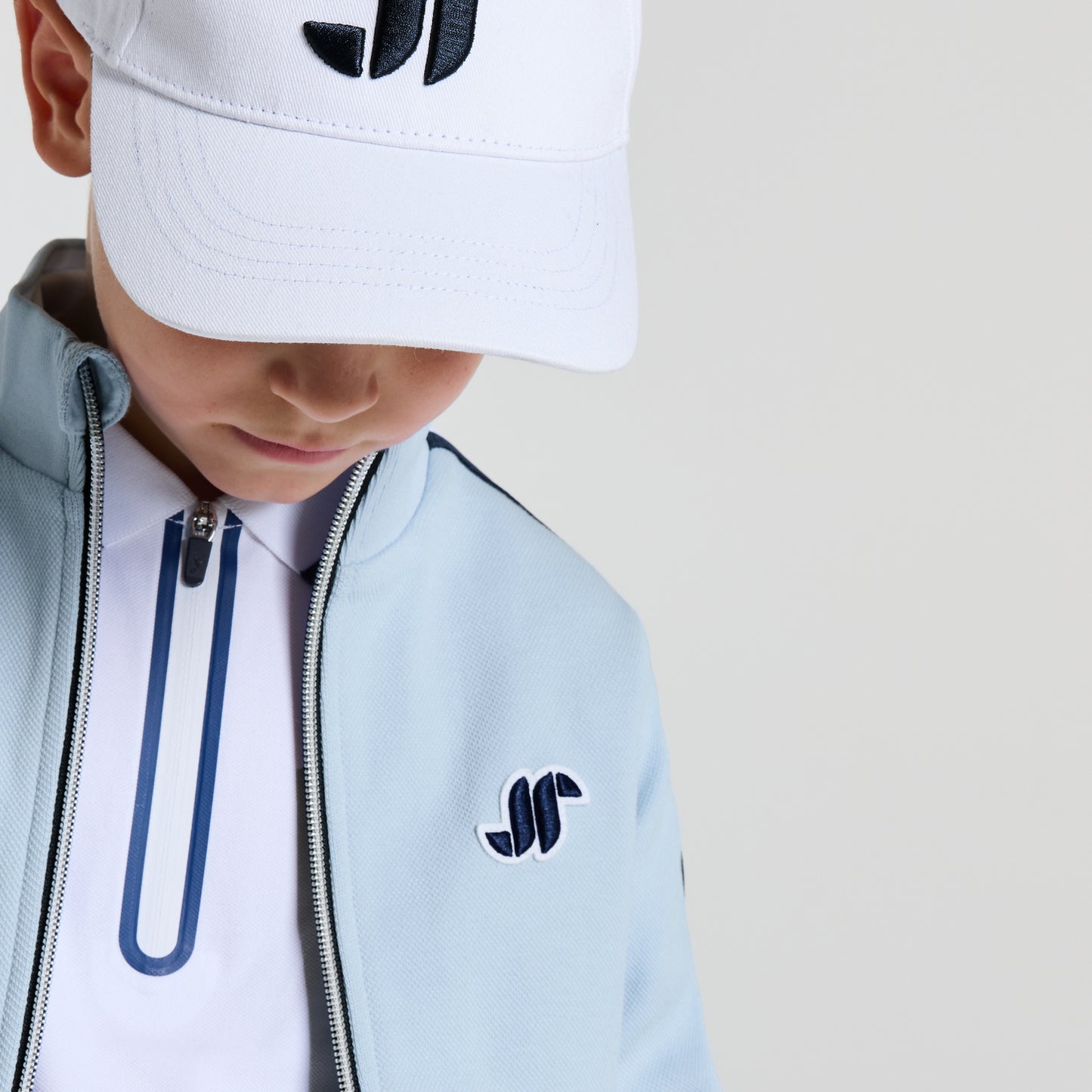 ジップアップスウェット