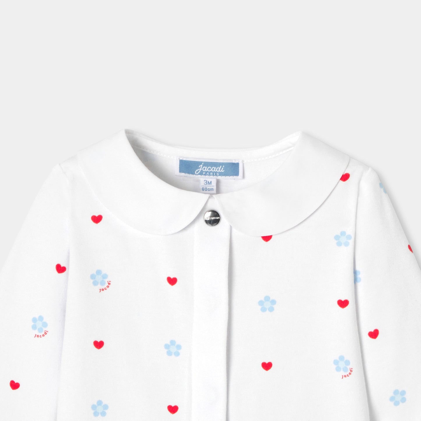 足つきロンパースパジャマ