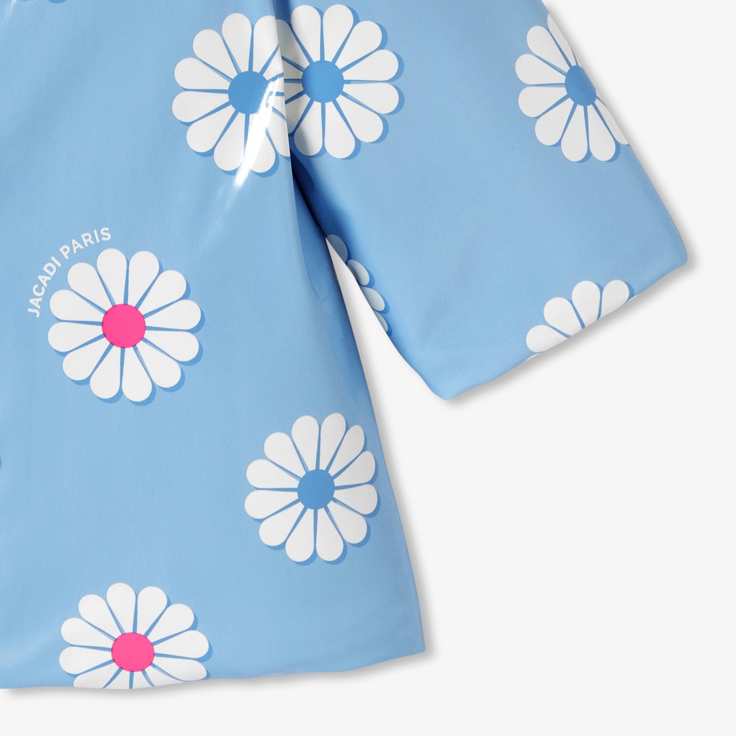 エナメルレインコート