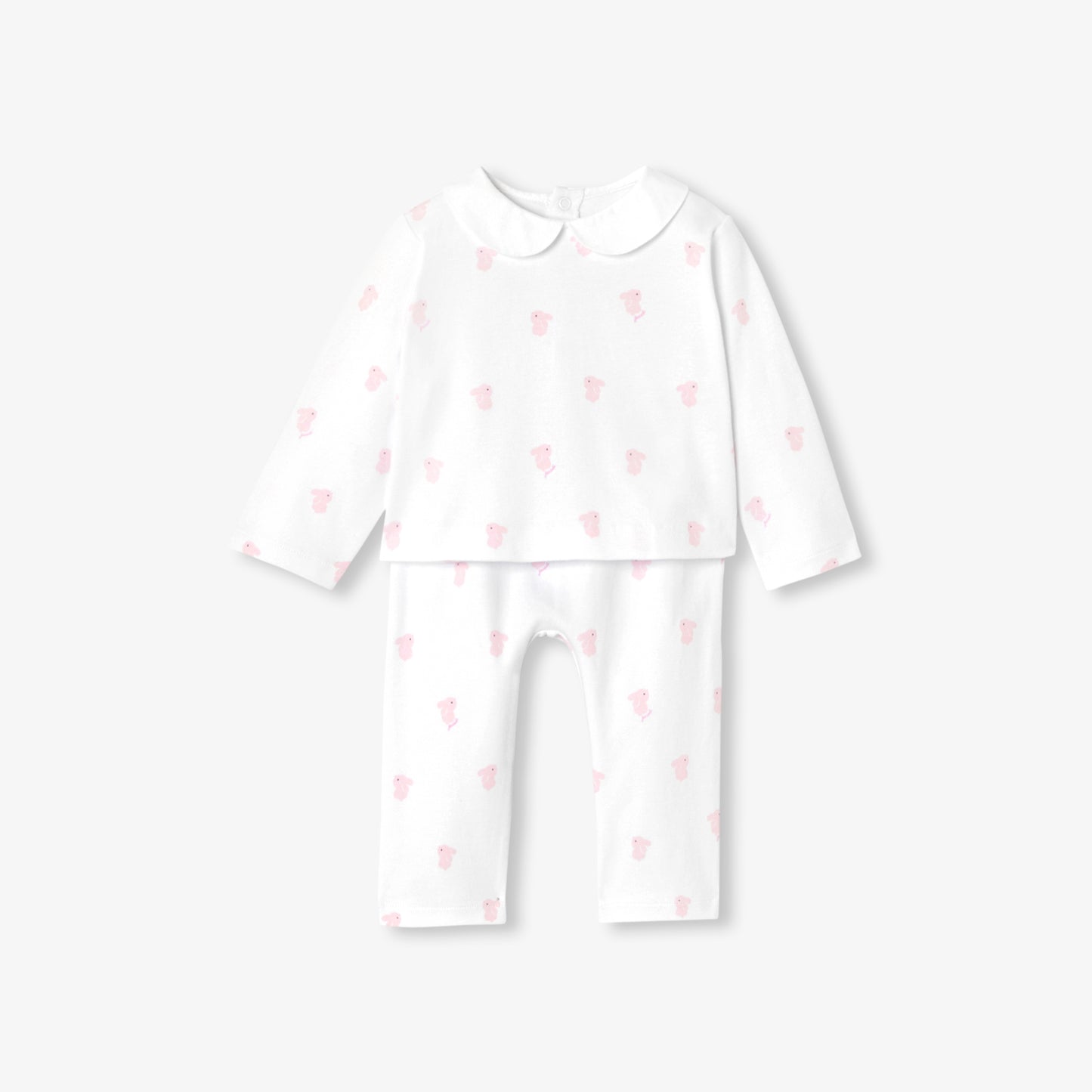 足つきロンパースパジャマ