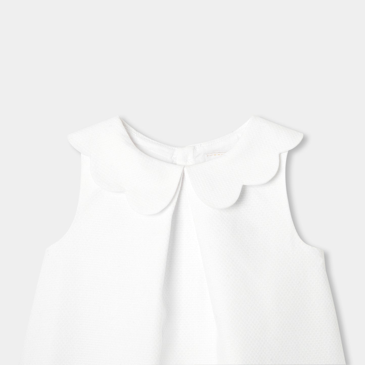 ハニカムコットンワンピース