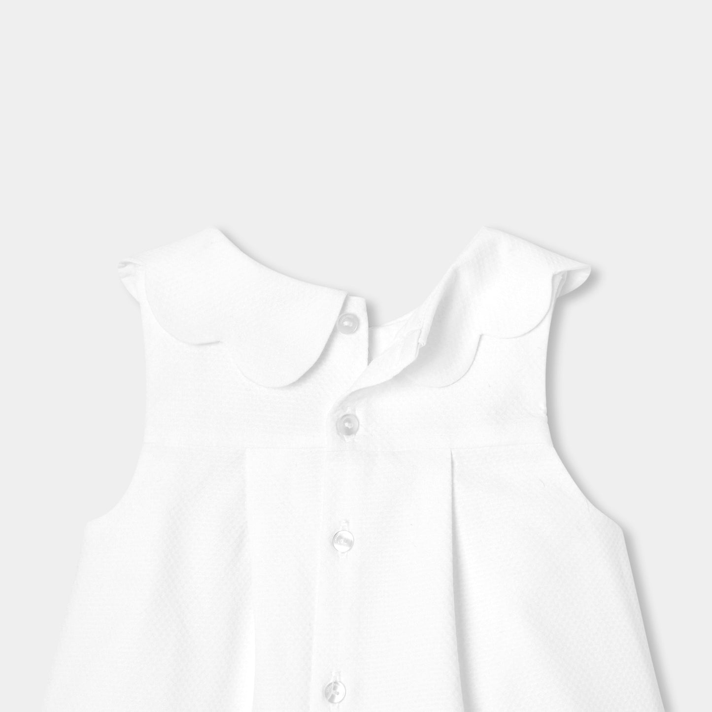 ハニカムコットンワンピース