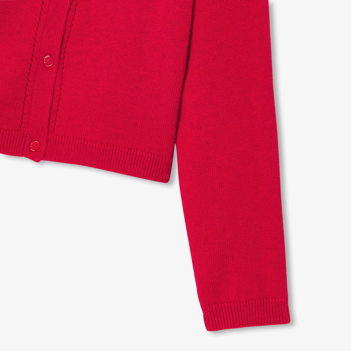 ショート丈カーディガン