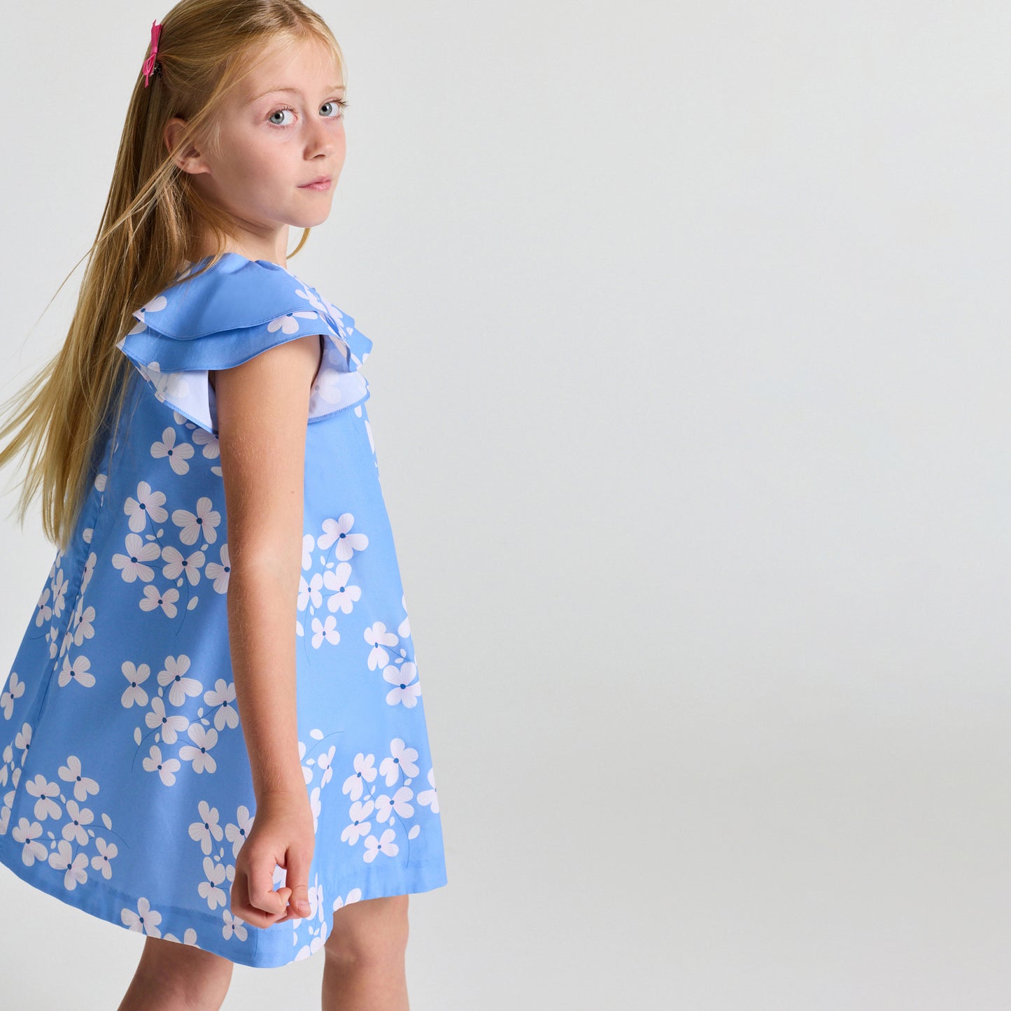 ポプリンワンピース