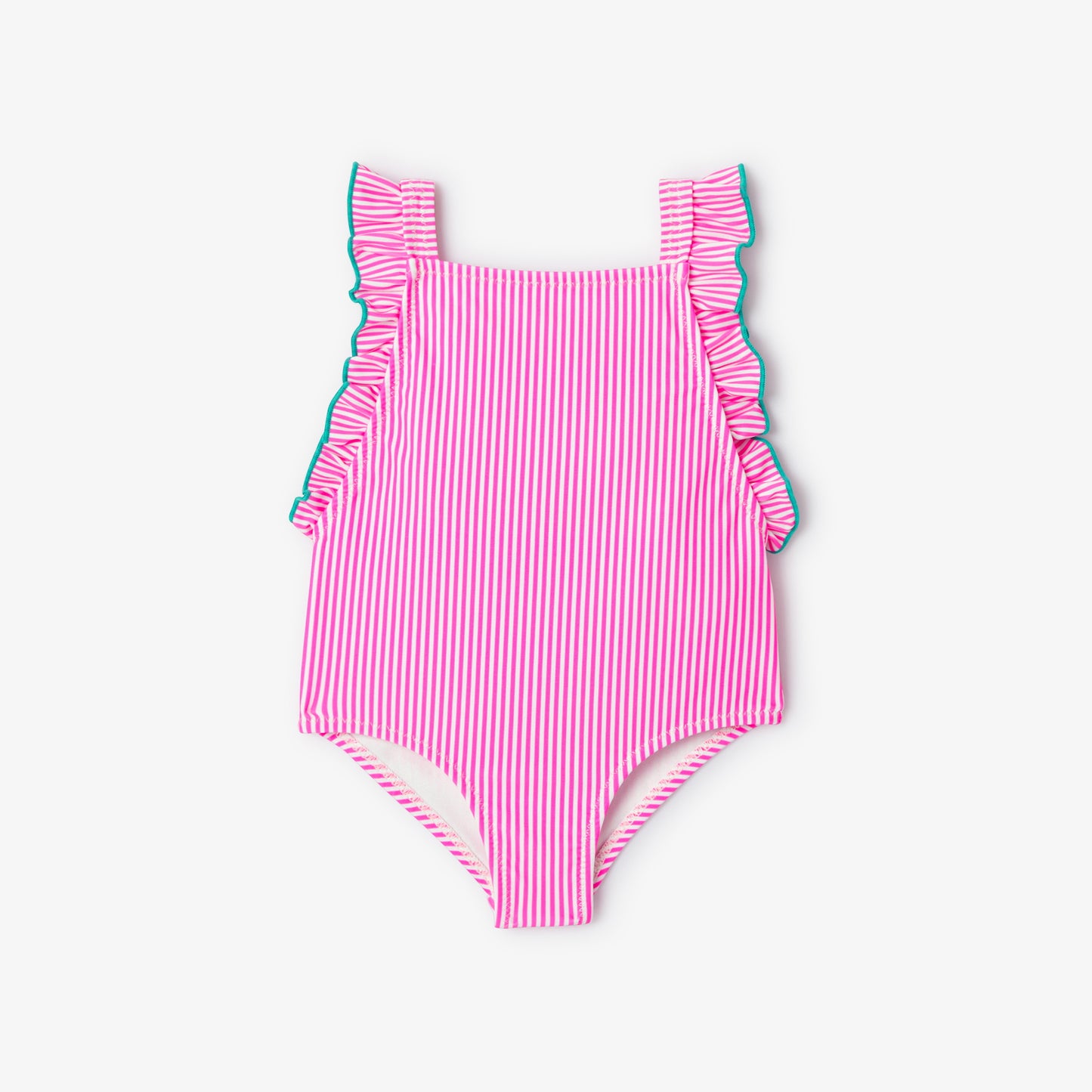 ストライプ柄水着