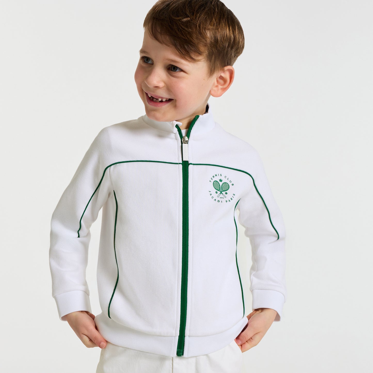 ジップアップスウェット