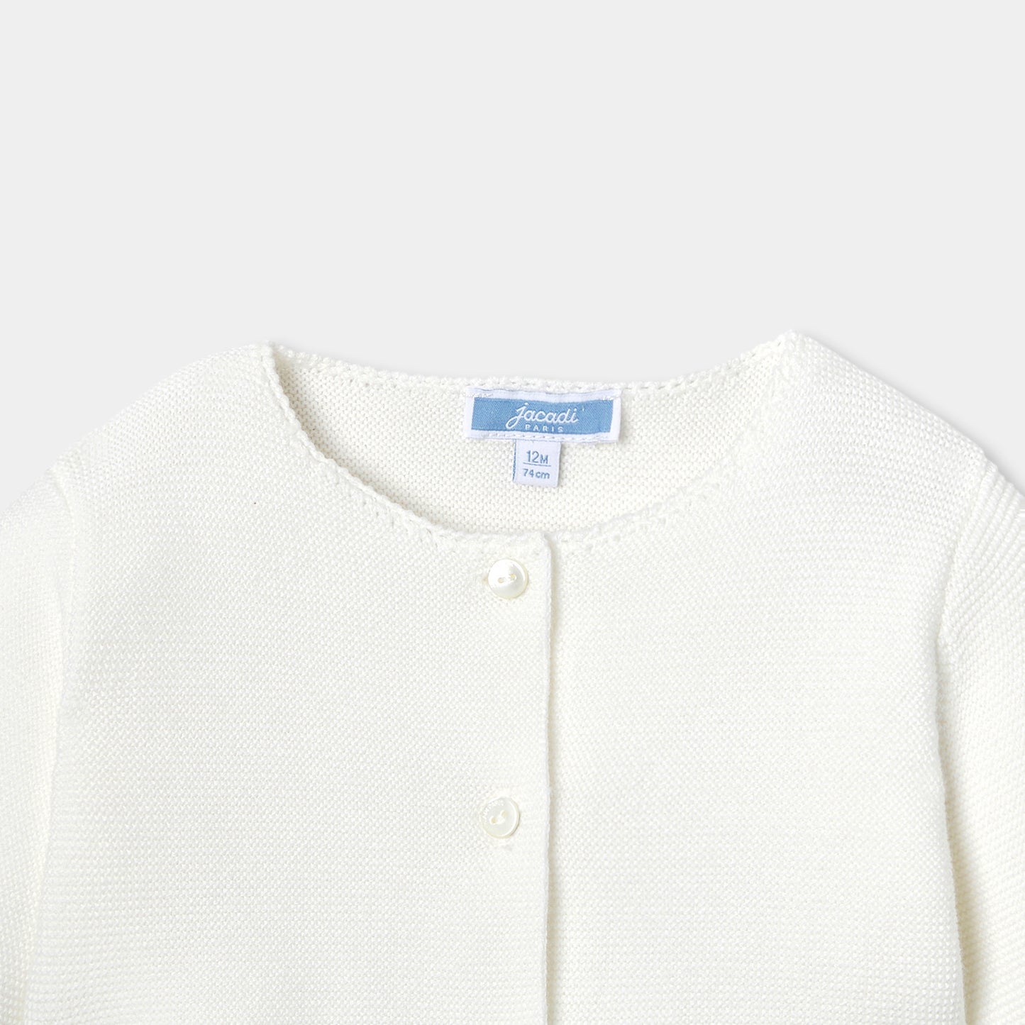 ガーター編みボレロ