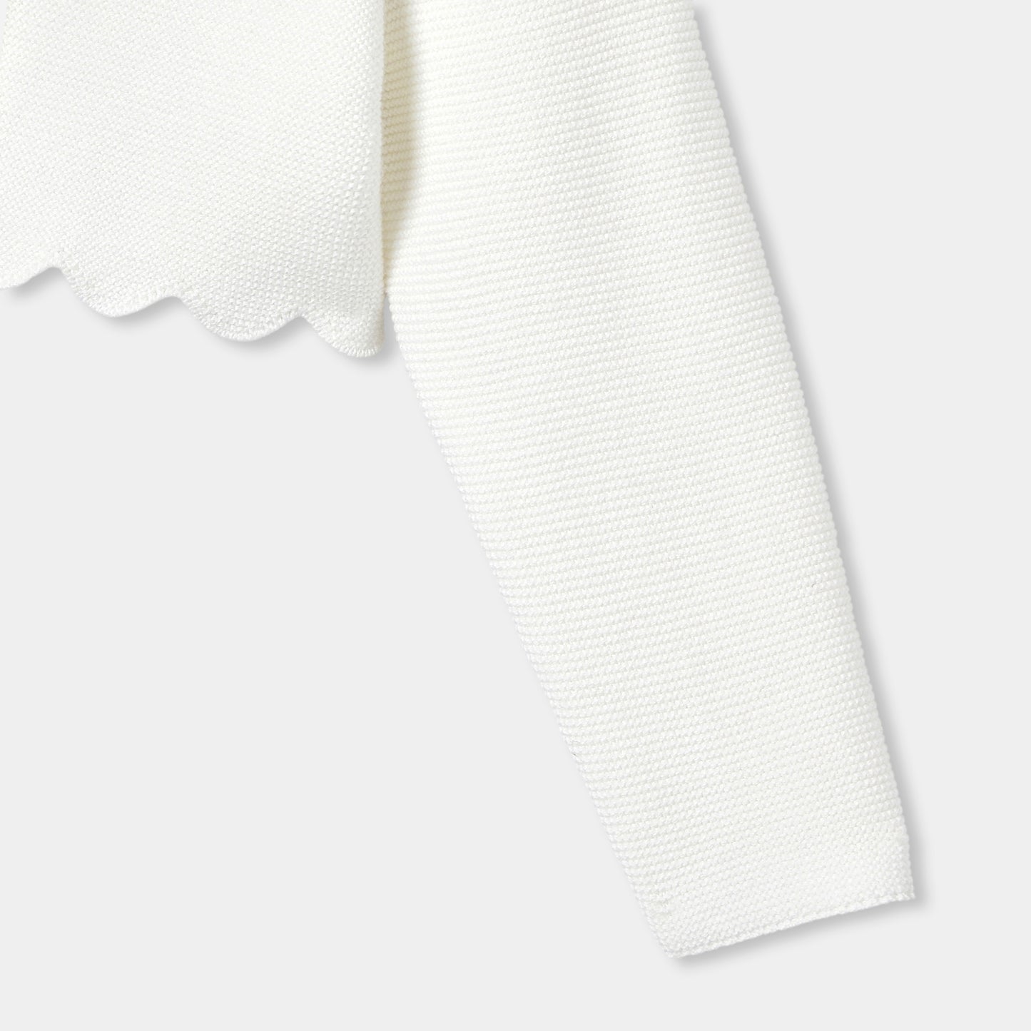 ガーター編みボレロ