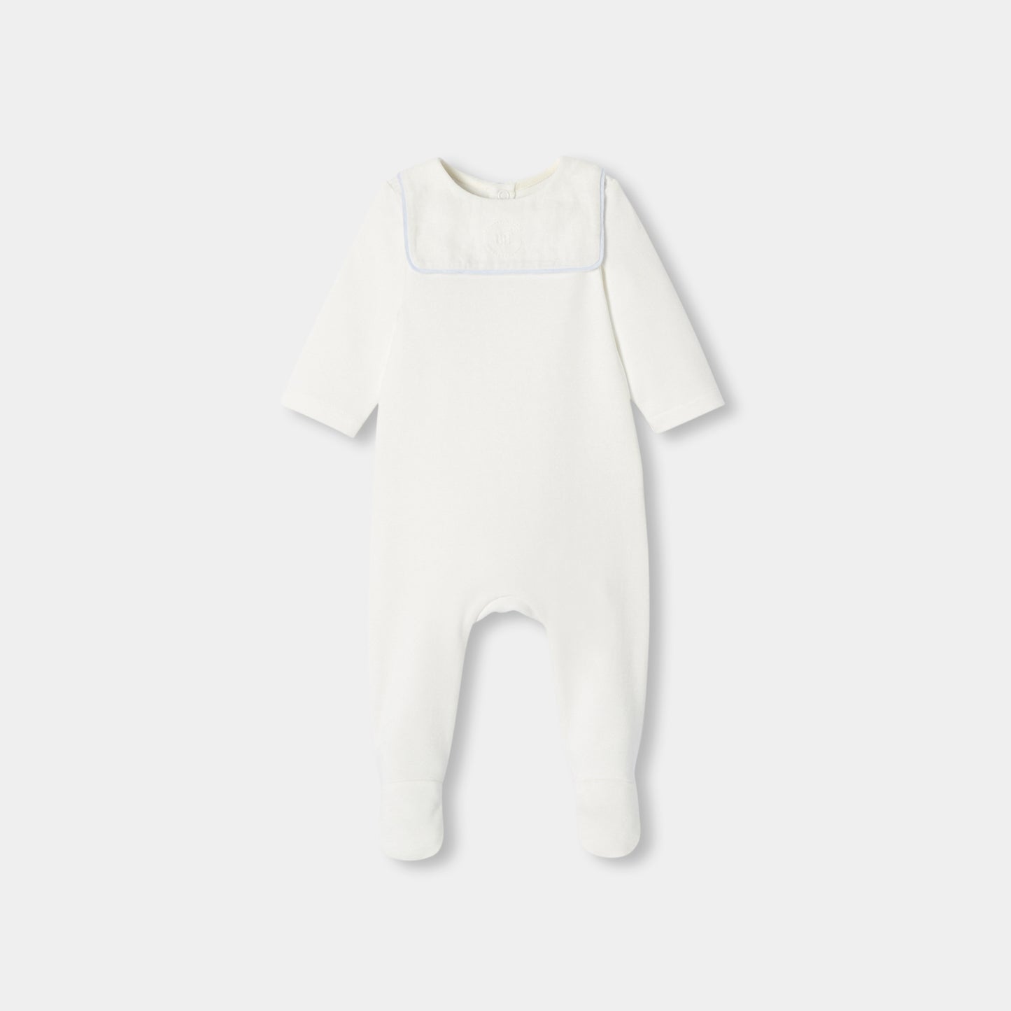 ジャカディ フリル襟　ロンパース ベビー-6ヶ月～12ヶ月- | Jacadi Paris＜ジャカディ＞日本公式