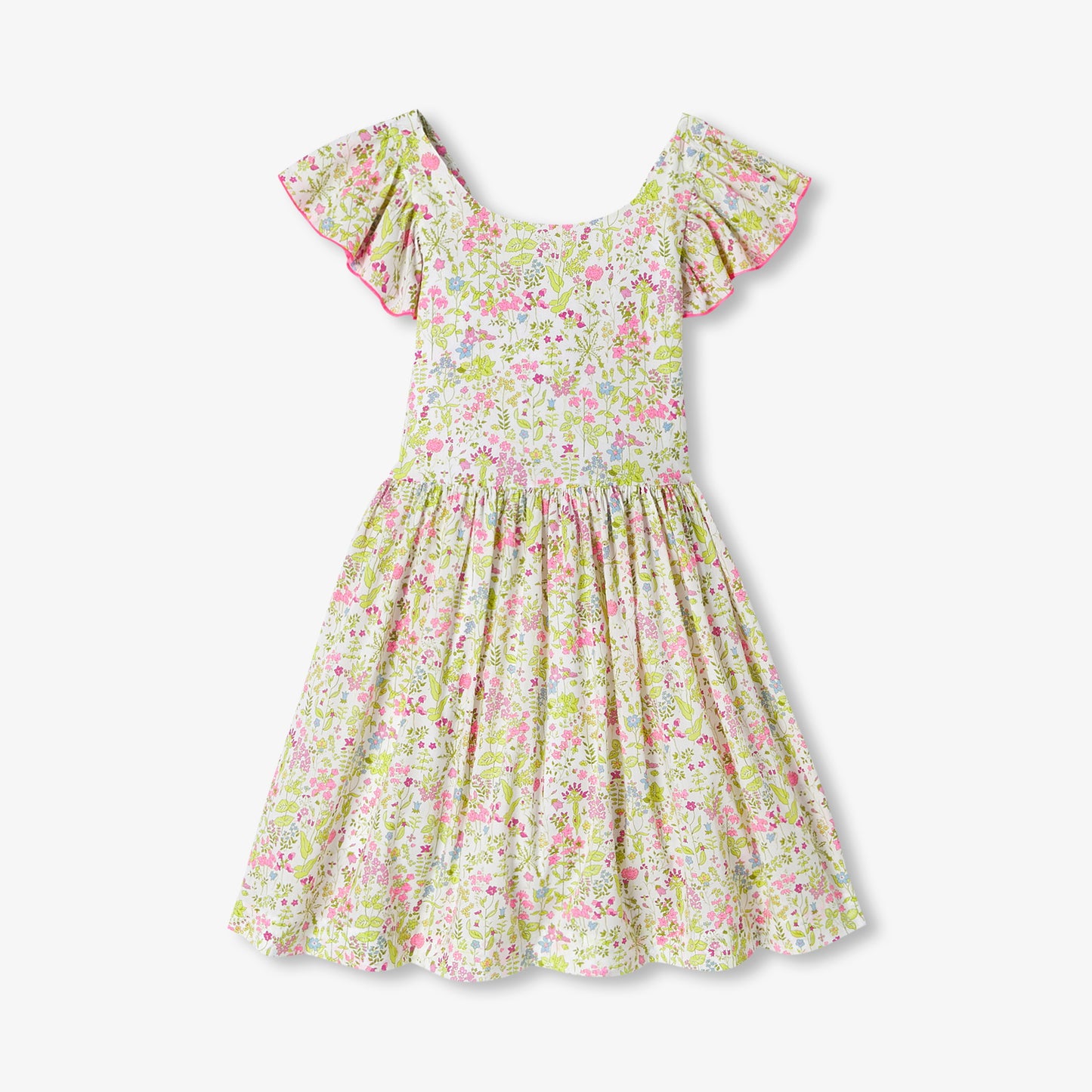 リバティプリントワンピース