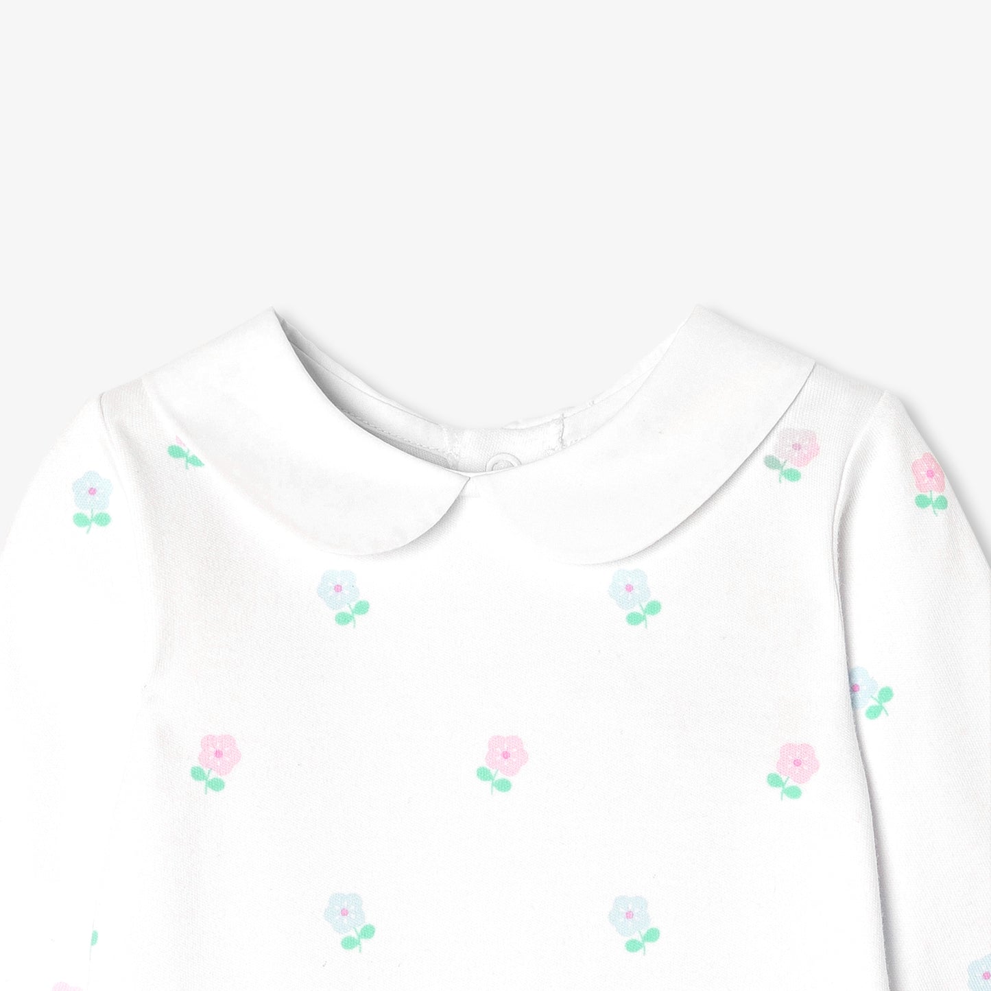 足つきロンパースパジャマ