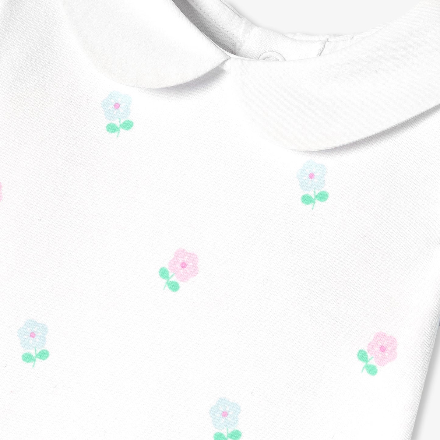 足つきロンパースパジャマ