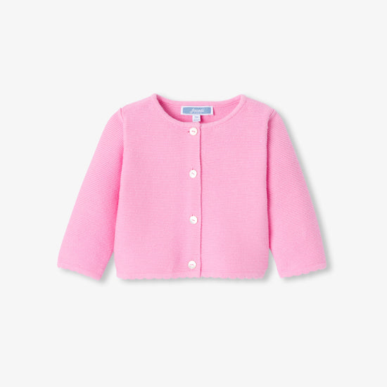 美品JACADI PARIS フード付きピンクジャケット 10A140cm キッズ-3歳