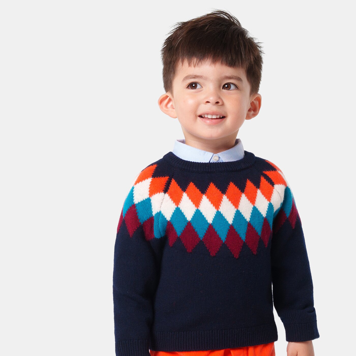 PALLAS - ジャガード織デザインセーター