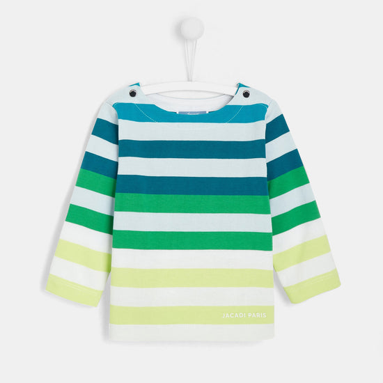 セーラストライプ長袖Tシャツ