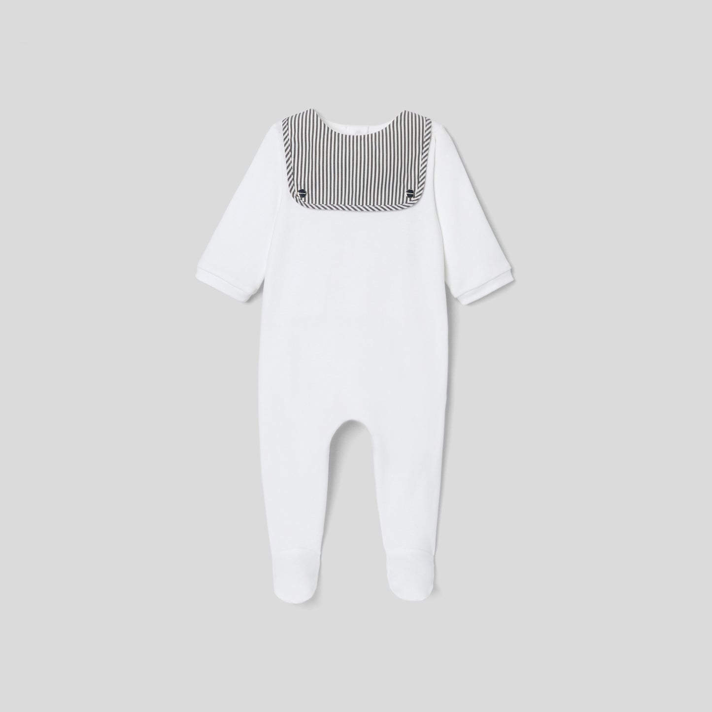 ホワイトブラウン jacadi 男の子ロンパース 18months 81cm - 通販