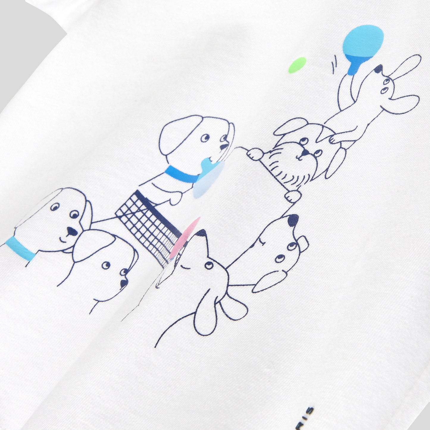 プリント入り半袖Tシャツ
