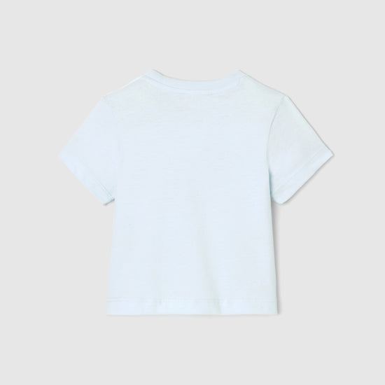 プリント入り半袖Tシャツ