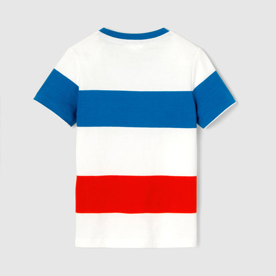 DANDY - ワイドストライプ半袖Tシャツ