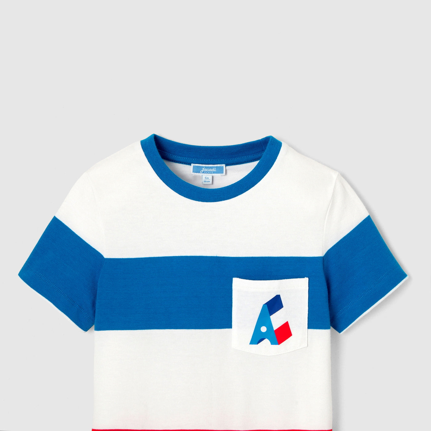 DANDY - ワイドストライプ半袖Tシャツ